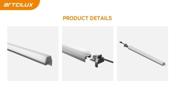 A260G LED Glass board light Suitable For wardrobe PC Aluminum Alloy DC12V/24V 5W/7.5W/10W SMD2835 triple color Ra≥90