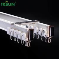 19ft Double Curved Curtain Track Aluminium Ceiling Mount Bendable