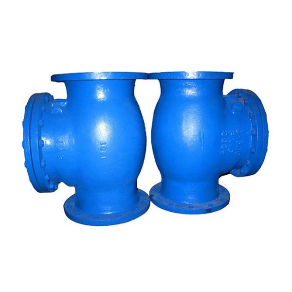 PN10 / PN16 Ductile Iron Valves Hydraulic Swing Check Valve ANSI BS DIN JIS