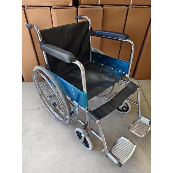 High Quality Affordable Steel Chromed Standard Wheelchairs