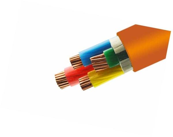 Halogênio do único fumo 0.6KV/1KV do núcleo cabo distribuidor de corrente livre da fita de mica do baixo