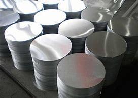 Aluminium circles, thickness 1.0-4.0mm, diameter 100-450mm, AA1050/1060/3003,
