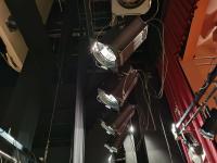 300W LED CRI95 Stage Lighting RGBALC 6 In 1 Auto Zoom Fresnel Spot Light With Color Management System