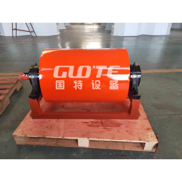 1200-5000 Гаусса Сухой вращающийся постоянный магнитный сепаратор барабанная штурвалка для ленточного конвейера