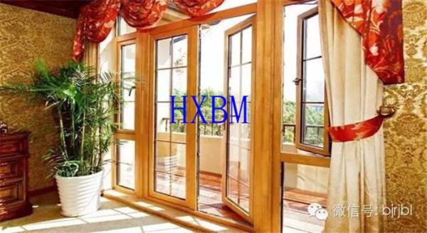 Anti Shaping soundproof 5mm Triple Glass aluminum clad Oak Wood Windows