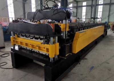 dupla camada 3P que forma o telhado do metal da máquina 7.5kw que faz a máquina