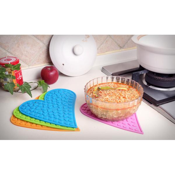 OEM FDA/LFGB Silicone Kitchen ware Heat-resistant Silicone mat SM-009