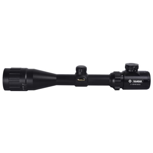 Outdoor Shooting 3-9x40 Scope with RGB Illuminated Sight and 40mm Objective Lens