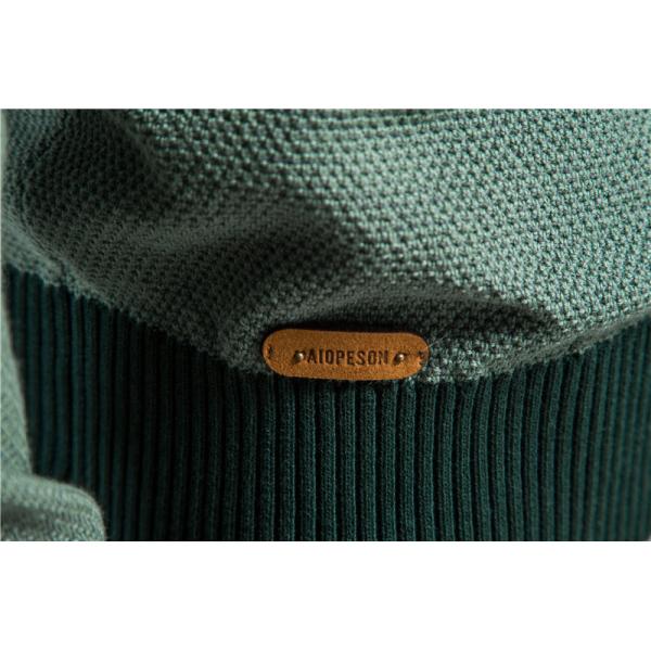 Spring Classic Fall and Spring Men's Knitwear Fashion Crew-Neck Knit Sweater Pullover
