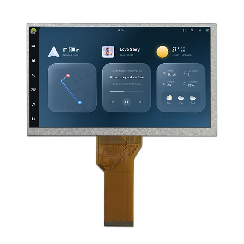 7-дюймовый IPS TFT LCD 800*480 пикселей 262K полноцветный дисплей RGB 24-битный интерфейс