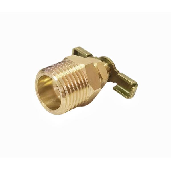 Air Tank Air Compressor Drain Valve 1/4 NPT Brass Material