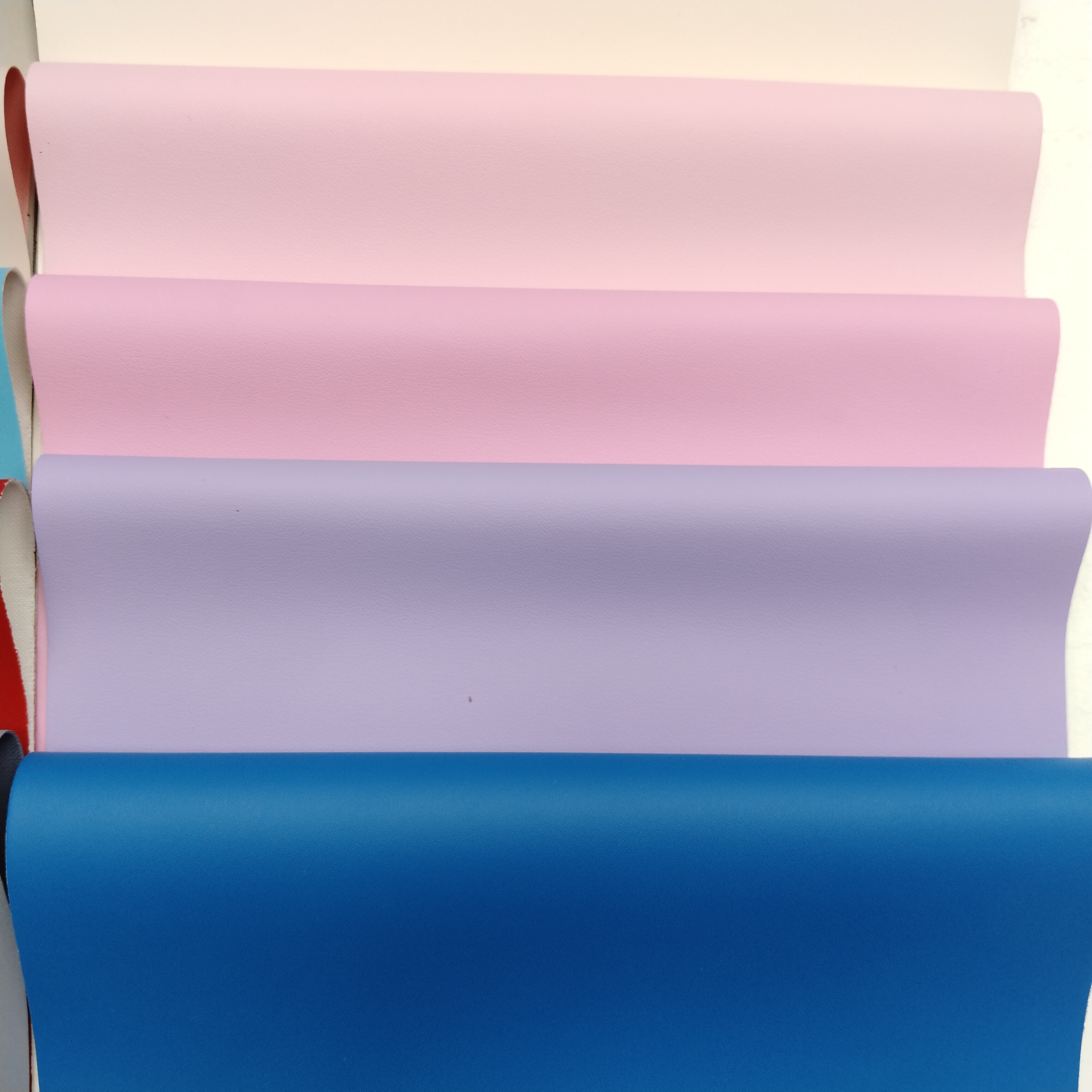 Factory Cheap Price PU PVC Artificial Leather Fabric for Recycled Leather Small Jewelry Box Packaging
