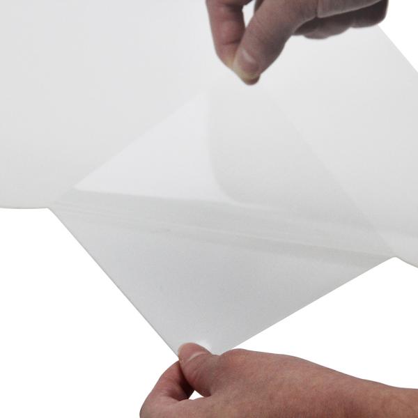 0.6mm Thickness Hot Melt Glue Sheets Heat Rhinestone Acrylic Film For Shoe