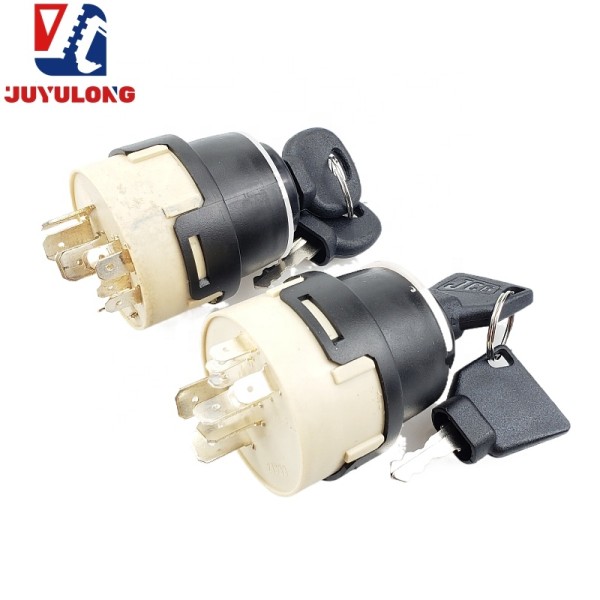 JUYULONGfor JCB Start Ignition Switch JCB210 230 240 370 Dig Electromechanical Door Lock Key Ignition Switch 8610079