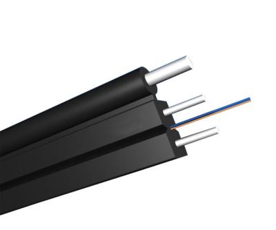 Modo de cabo de remendo da fibra ótica de 2 núcleos único, cabo pendente da fibra ótica de FTTH
