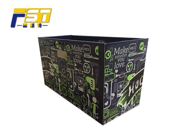 Heavy Duty Colored Corrugated Boxes UV Coating Serviceable High Load-Bearing Capacity