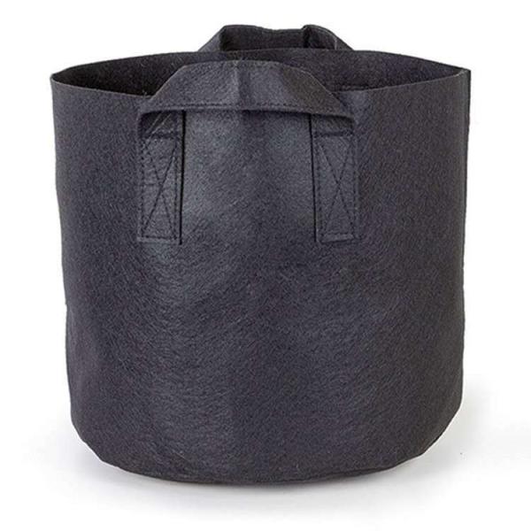 3 Gallon 5 Gallon 10 Gallon 25 Gallon 100 Gallon Vertical Garden Grow Bags Aeration Fabric Pots Container