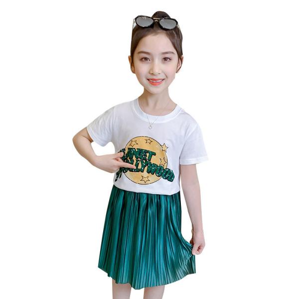 OEM Cute Beautiful Short Sleeve Summer Tops For Girls
