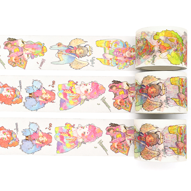 Анти- УЛЬТРАФИОЛЕТОВАЯ красочная лента ширины 30mm декоративная Washi дизайна искусства