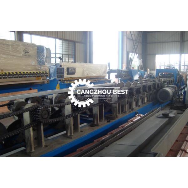 Changeable C Z In Line Press Galvanized Metal Roofing Purlin Roll Forming Machine