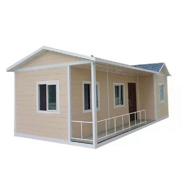 Foldable Tiny House On Wheels Trailer With 18mm MgO Board Floor PVC Sliding Window