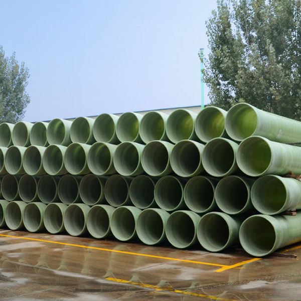 Customizable Large Diameter Fiberglass Pipe For Municipal Water Supply Sewage Drainage Project