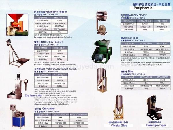 Multifunctional Plastic Extrusion Machine Industrial Peripheral Equipment