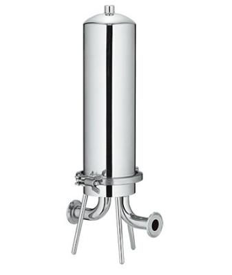 Acero inoxidável sanitário 304/316L Cartucho inferior de filtro para filtração de líquidos