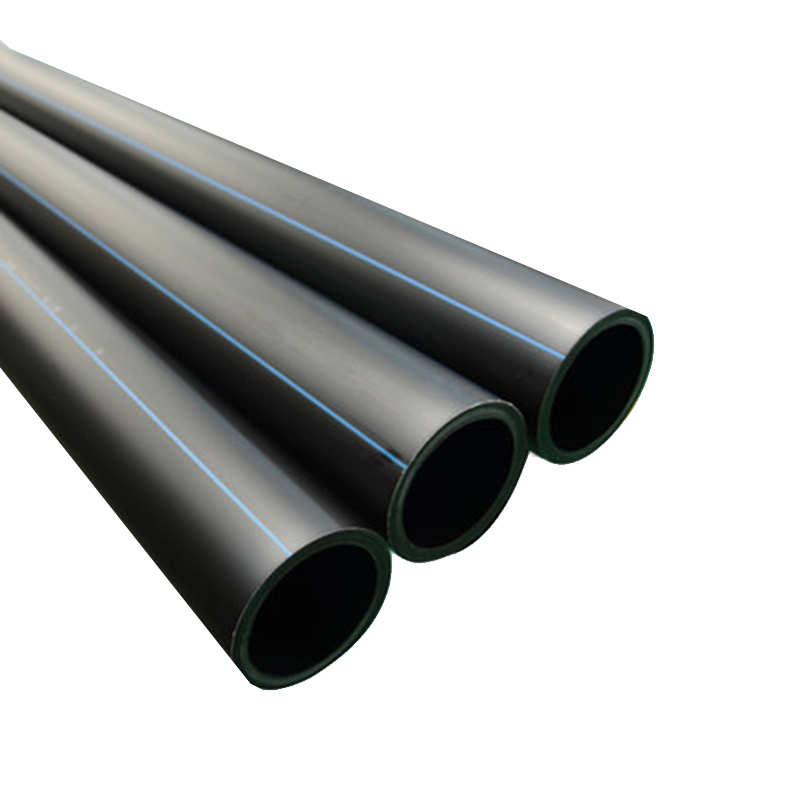 Черная труба водопровода HDPE большого диаметра 300mm трубы сырья Pe100 цвета