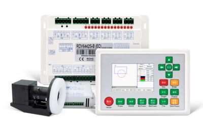 RUIDA RDV6442S CO2 Laser Small Vision Controller , Double Heads Engraving Control System
