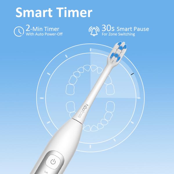Custom Logo Oral Care Ultrasonic Toothbrush Teeth Cleaning Rechargeable Wholesale