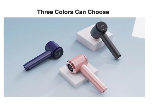 Rechargeable Wireless Hair Dryer Supports Long Battery Life, Low Temperature And Negative Ion Hair Dryer