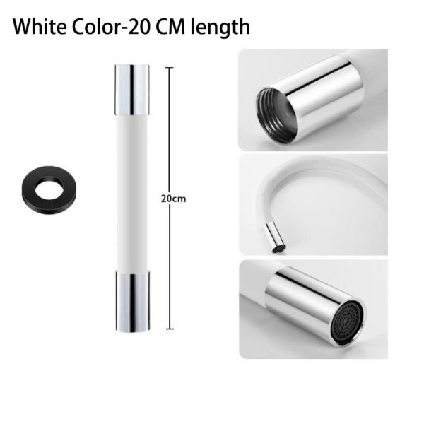 Other Bathroom Water Faucet with 360 Degree Rotatable Spout and Flexible Extension Hose