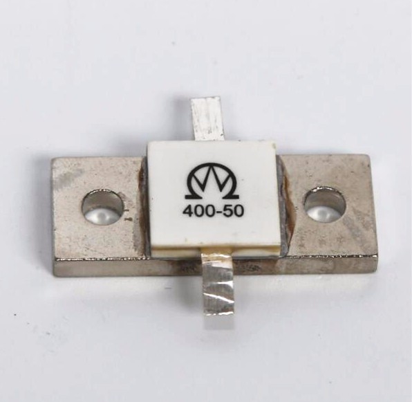 RF Resistor Dummy Load Resistor with -55℃~ +125℃ Operating Temperature 1.2~1.3 Standing Wave Ratio and Copper Nickel Plated Flange Mount