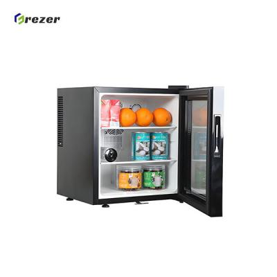 Black White Hotel Mini Bars 415MM 495MM Hotel Bar Fridges For Water Drinks