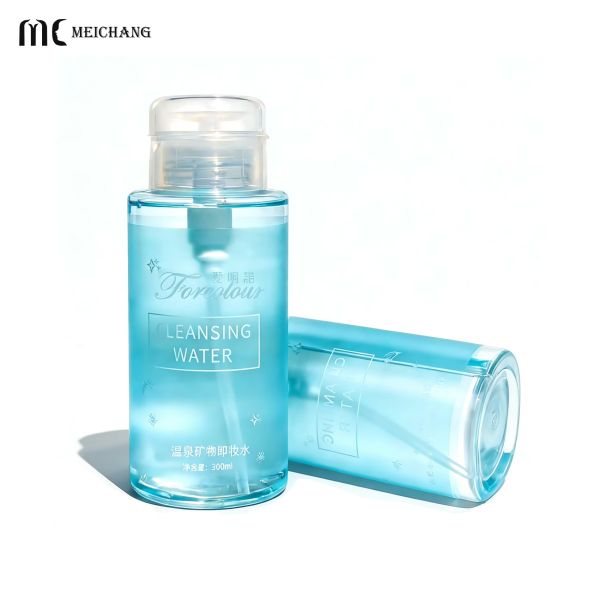 150ML/200ML/300ML/500ML External Pump Makeup Remover Bottle with Leak-Proof Seal and Medical-Grade External Pump