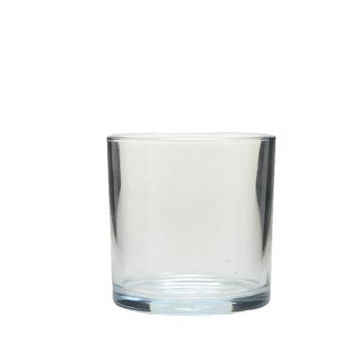 Crystal Glass Votive Candle Holders 550ML Glass Candle Containers Customized