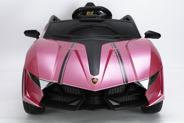 Jogos para crianças Pink Electric Ride On Car with Four Big Wheels Ttem NO. SMG6136