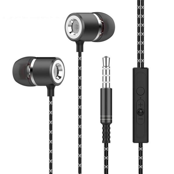 Fashion Wired Earbud Ear Earphone For Iphone Mobile Phone In-ear Headphone With Mic