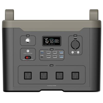 2400W camping solar generators For Off Grid Living And Emergency Electricity Demand
