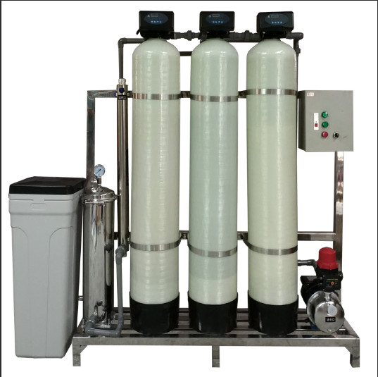 High Pressure Spray Automatic Water Softener Machine Stainless Steel Water Treatment System