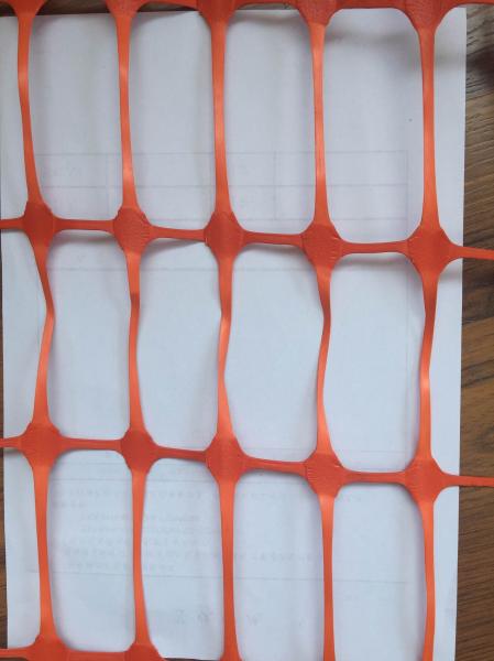赤い HDPE の 80gsm - 200gsm --を得る反紫外線構造の安全策の塀