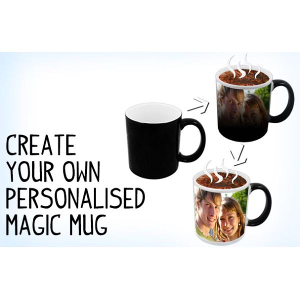 Printing Logo Stoneware Color Changing Coffee Mug Heat Sensitive Coffee Mug