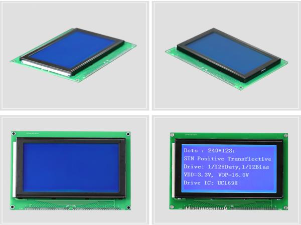 5.0 Inch Monochrome LCD Screen 240×128 STN Monochrome LCD Panel