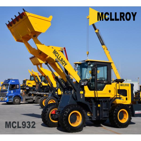 Multifunctional Hydraulic Front Loader , Bucket Wheel Loader 2400RPM