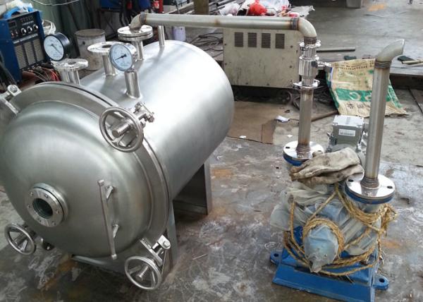SUS316L 8 trays Industrial Vacuum Dryer Steam / Hot Water Heating