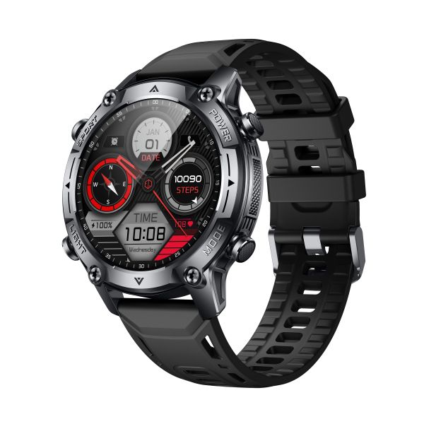 KW350 High-End GPS Sports Smartwatch With AI Assistant 550mAh Battery
