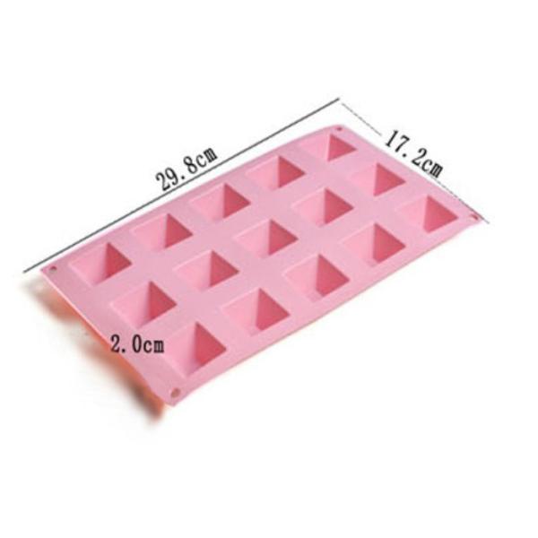 Silicone manufacturer Silicone baking tools 15 cup silicone ice/chocolate mold SB-004