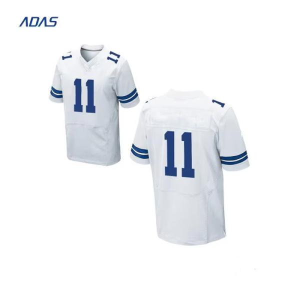 Respirable Usa Camisetas de fútbol americano 100% poliéster Humectante