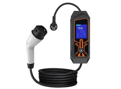 IP55 Rating Portable EV Charger With Interchangeable Plug Type2 Type1